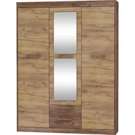 Szafy - Szafa 3D2S MXS-05 Maximus MebloCross Dąb Artisan / Biały Połysk - miniaturka - grafika 1