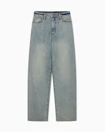 Spodnie damskie - Armani Exchange A|X jeansy damskie, niebieski dżins, niebieski dżins, 28 - miniaturka - grafika 1