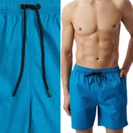Kąpielówki męskie - KĄPIELÓWKI MĘSKIE Atlantic Luźne Szorty Kąpielowe Szybkoschnące - L - miniaturka - grafika 1