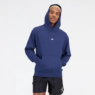 Bluzy męskie - Bluza męska New Balance MT31502NNY  granatowa - miniaturka - grafika 1