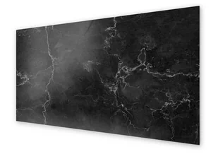 Panel kuchenny HOMEPRINT Naturalny czarny marmur 140x70 cm - Dekoracje domu - miniaturka - grafika 1
