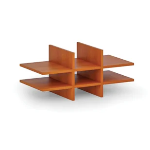 Nika PRIMO WOOD, 762 x 384 x 320 mm, wiśnia - Inne meble biurowe - miniaturka - grafika 1