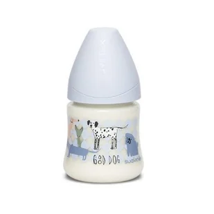 Suavinex Butelka 150Ml Silikon Niebieski Pies - Butelki dla niemowląt Suavinex Butelka 150Ml Silikon Niebieski Pies - Butelki dla niemowląt - miniaturka - grafika 1
