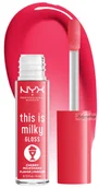 Błyszczyki do ust - NYX Professional Makeup - This is Milky Gloss Milkshake - Błyszczyk do ust - 4 ml - CHERRY MILKSHAKE - miniaturka - grafika 1