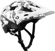 Kaski rowerowe - TSG Scope Graphic Design Helmet, biały/szary L/XL | 57-59cm 2022 Kaski MTB - miniaturka - grafika 1