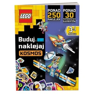 Lego Books. Kosmos. Buduj i naklejaj - Baśnie, bajki, legendy - miniaturka - grafika 1