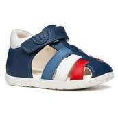 Buty dla chłopców - Geox B Sandal MACCHIA Boy, Sandały dziecięce-dziecięce, Avio/White, 19 EU, Kolor biały, 19 EU - miniaturka - grafika 1