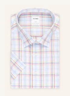 Koszule męskie - Olymp Koszula Z Krótkim Rękawem Luxor Comfort Fit weiss - OLYMP - grafika 1