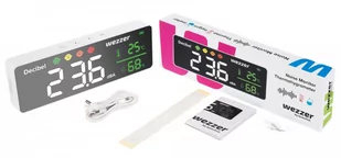 Termohigrometr z miernikiem natężenia hałasu Levenhuk Wezzer Teo TH70 - Inne urządzenia pomiarowe - miniaturka - grafika 2