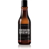 Odżywki do włosów - Redken Brews 3 w 1 szmpon odżywka i żel pod prysznic 300 ml - miniaturka - grafika 1