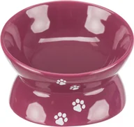 Miski dla kotów - TRIXIE Miska dla kota ceramiczna 0,15l - purpurowa - miniaturka - grafika 1