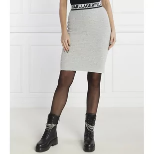 Karl Lagerfeld Spódnica boucle knit - Spódnice - miniaturka - grafika 1