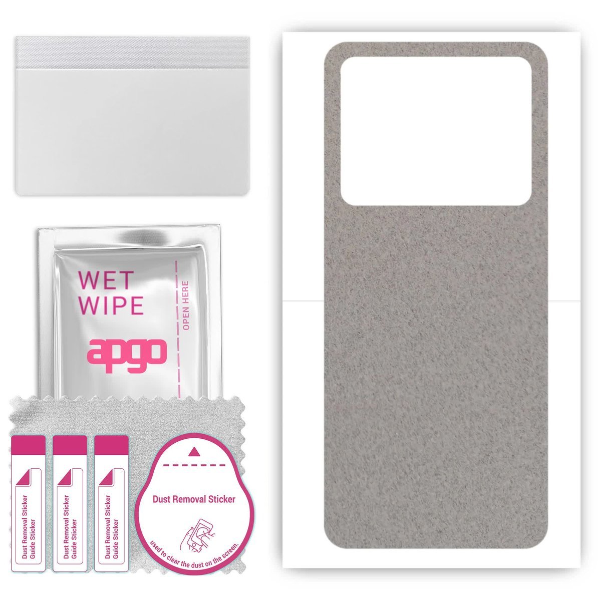 Folia naklejka skórka strukturalna na TYŁ Zamsz do HTC U23 - Zamsz Szary - apgo SKINS