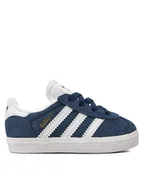 Buty dla dziewczynek - adidas Sneakersy Gazelle CF EL I IH0337 Granatowy - miniaturka - grafika 1