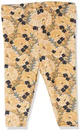 Legginsy - Noa Noa miniature Baby Girls FrankieNNM legginsy z nadrukiem, brązowe/białe/niebieskie, 86/18M - miniaturka - grafika 1