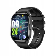 Smartwatch - Blavec Smartwatch W18 Hellia AMOLED (SWW18-B) czarny - miniaturka - grafika 1