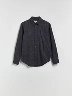 Koszule męskie - Reserved - Koszula regular fit w kratę - wielobarwny - miniaturka - grafika 1