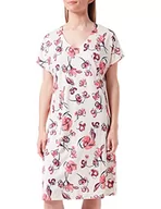 Piżamy damskie - Schiesser Damska koszula nocna, beżowy, 36 - miniaturka - grafika 1