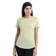 Koszulki sportowe damskie - Damska koszulka termoaktywna Icebreaker Merino 125 Cool-Lite™ Sphere III SS Tee Peak Quest glazen - L - miniaturka - grafika 1