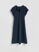 Sukienki - Reserved - Sukienka midi - granatowy - miniaturka - grafika 1