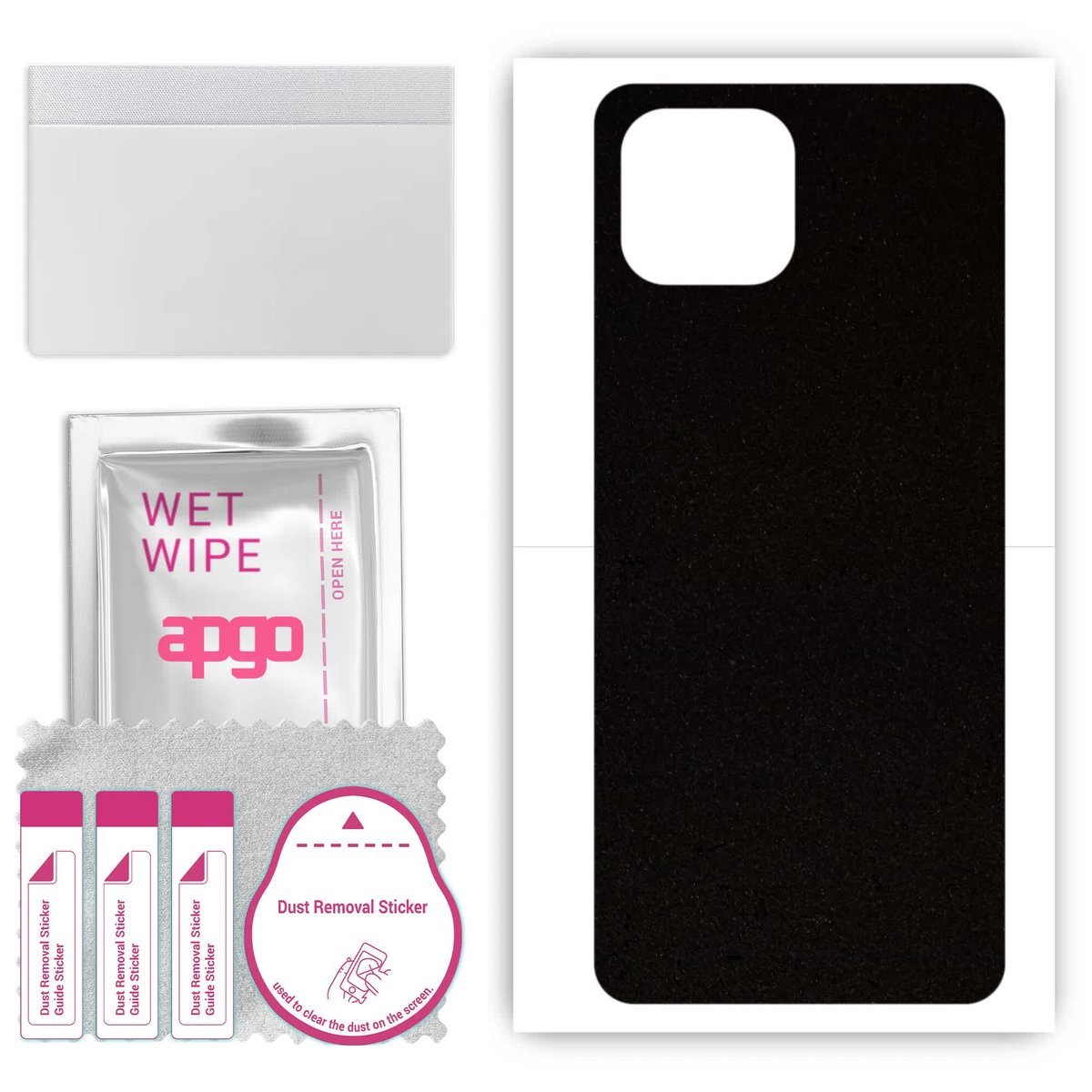 Folia naklejka skórka strukturalna na TYŁ Zamsz do Huawei Nova 8 SE 4G - Zamsz Czarny - apgo SKINS