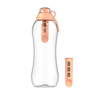 Butelka filtrująca Dafi SOFT 0,7 l peach fuzz z 2 filtrami węglowymi - Butelki filtrujące - miniaturka - grafika 1