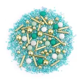 Dodatki do ciast w proszku - Posypka cukrowa Emerald Słodki Bufet 90 g - miniaturka - grafika 1