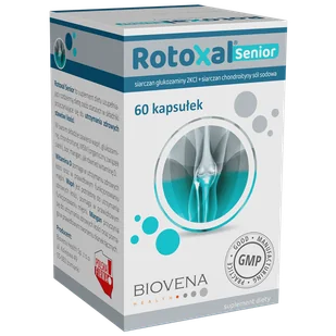 Biovena Rotoxal Senior, 60 kapsułek - Stawy, mięśnie, kości Biovena Rotoxal Senior, 60 kapsułek - Stawy, mięśnie, kości - miniaturka - grafika 1