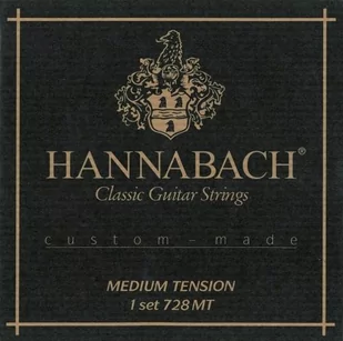 Hannabach 7287 MT Custom Made, średni Tension,-częściowy Bass komplet - Struny gitarowe  - miniaturka - grafika 1