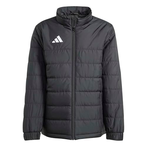 adidas uniseks-kind Entrada26 Light Jacket Kids, black/white, 11-12 Years