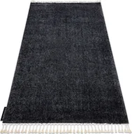 Dywany - Dywan BERBER 9000 Frędzle berberyjski marokański shaggy szary 180x270 cm - miniaturka - grafika 1