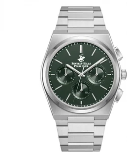 Zegarek Zegarek męski BEVERLY HILLS BP3381X.370 zielony fashion na prezent - Zegarki męskie - miniaturka - grafika 1