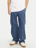 Spodnie męskie - Jack&Jones Jeansy Bill 12270261 Niebieski Relaxed Fit - miniaturka - grafika 1