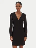 Sukienki - Rinascimento Sukienka koktajlowa CFC0126535003 Czarny Slim Fit - miniaturka - grafika 1