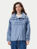 Kurtki damskie - Napapijri Kurtka anorak Rainforest Dune W NP0A4IKZB2S1 Niebieski Regular Fit - miniaturka - grafika 1