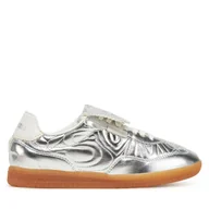 Sneakersy damskie - Sneakersy Steve Madden Eforma SM11003559 Srebrny - miniaturka - grafika 1