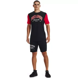 Koszulka męska Under Armour  ATHLETIC DEPTARTMENT COLORBLOCK SS - Koszulki sportowe męskie - miniaturka - grafika 3