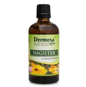 Suplementy naturalne - DERMESA Nagietek Lekarski ze świeżych kwiatów 100ml - miniaturka - grafika 1
