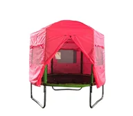 Trampoliny - Aga Namiot Aga Trampolina 305 cm 10 ft) różowy - miniaturka - grafika 1