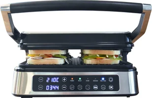 Grill elektryczny GRILL ELEKTRYCZNY 2000W, PANEL LED - Grille elektryczne - miniaturka - grafika 11