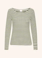 Koszulki i topy damskie - Ichi Koszulka Z Długim Rękawem Ihcella schwarz - ICHI - miniaturka - grafika 1