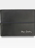 Portfele - Pierre Cardin, Portfel skórzany męski, Tilak38 8805, czarny, ochrona RFID - miniaturka - grafika 1