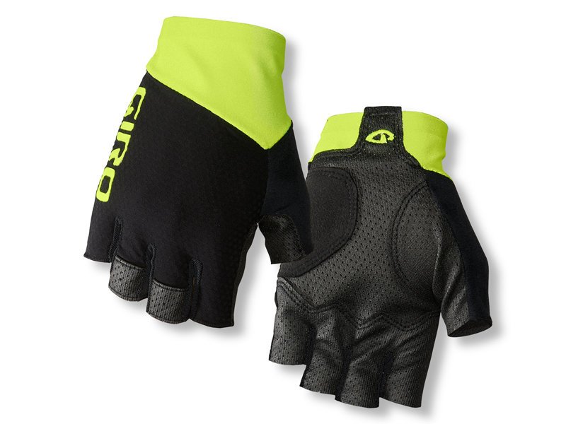 Giro, Rękawiczki kolarskie męskie, Zero Cs black highlight yellow, limonkowy, rozmiar XXL