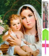 Zabawki kreatywne - HAFT DIAMENTOWY 5D Zestaw Obraz MOZAIKA 40*60cm - miniaturka - grafika 1