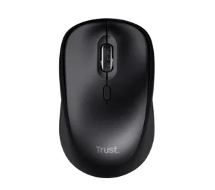 Trust Yvi+ Silent Wireless Czarny (25512) - Myszki - miniaturka - grafika 1