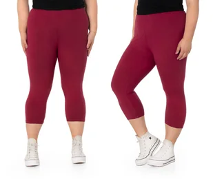 Duże Legginsy Getry Damskie Bambusowe 716-1 r 7XL - Legginsy - miniaturka - grafika 1