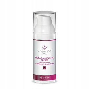 Charmine Rose Rosa Damascena Cream Krem do twarzy z olejkiem różanym 50ml - Kremy do twarzy - miniaturka - grafika 1