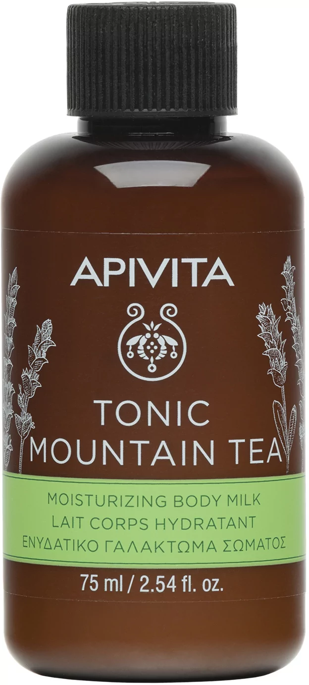 APIVITA Tonic Mountain Tea Travel Size Moisturizing Body Milk with Mountain Tea  75 ml