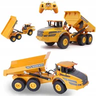 Zabawki zdalnie sterowane - Wywrotka Ciężarówka Zdalnie Sterowana Volvo - miniaturka - grafika 1