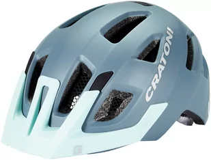 Cratoni Maxster Pro Kask Dzieci, steel/blue matte XS/S | 46-51cm 2020 Kaski dla dzieci 2015064030 - Kaski rowerowe - miniaturka - grafika 1
